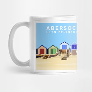 Abersoch Beach Huts - Llyn Peninsula - North Wales Mug